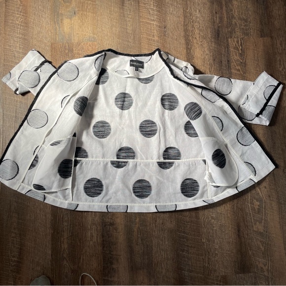 🇨🇦FRANK LYMAN Linen jacket size S - Picture 11 of 13